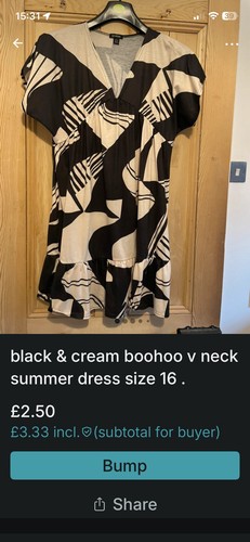 Black cream summer dress - cream,