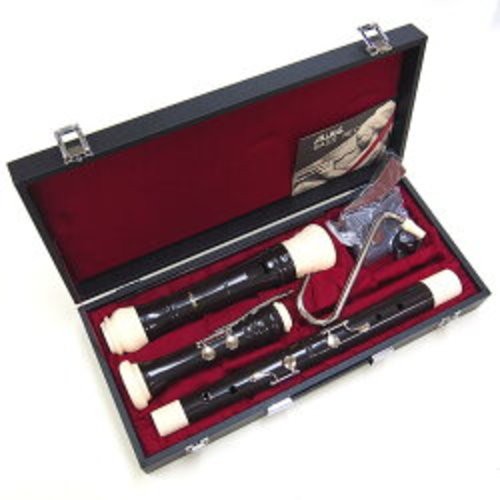 Aulos bass recorder - bass, baroque