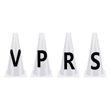 4x Dressage Cones Lightweight