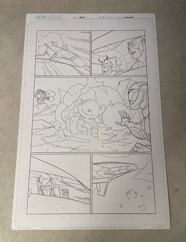 Avengers original comic art - #2,