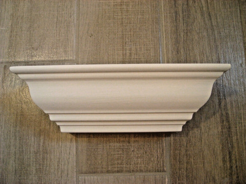 Vintage wall shelf - shelf, painted