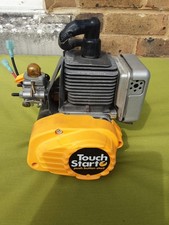 Electric start petrol strimmer engine