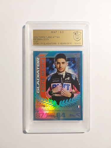 Topps turbo 2024 esteban - turbo, ocon