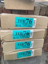 Job Lot Of 5 TFB/76 Cavity Floor Cut Out Boxes 303 X 201mm New Boxed Not Used