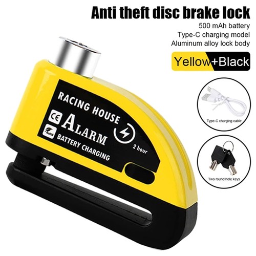 Motorcycle alarm disc brake - motorcycle,