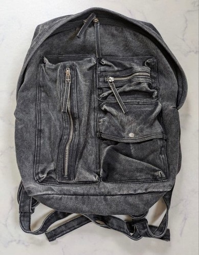 Zara denim rucks bag - denim,