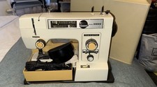 Vintage Toyota Sewing Machine Model 8000, Very Rear.