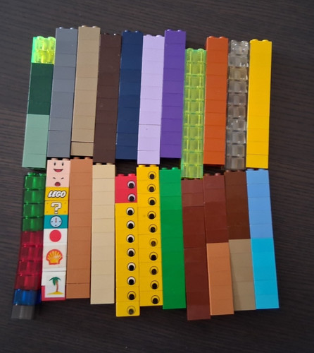 Lego bricks 2x2 3003 - x, 10