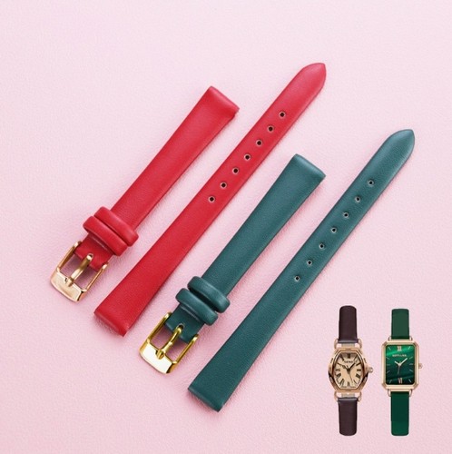 Genuine leather watch strap - leather,