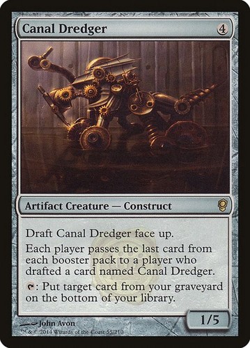 Canal dredger - dredger, (55)