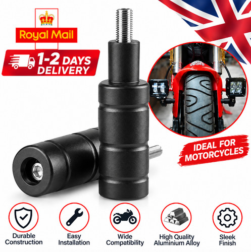 Motorcycle spotlight mount - 2x,