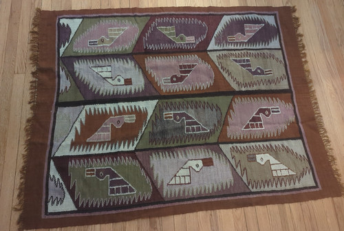 Handwoven peruvian wool woven - peruvian,