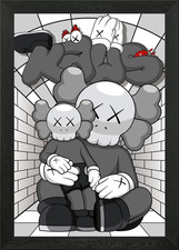 Kaws Framed Wall Art Poster