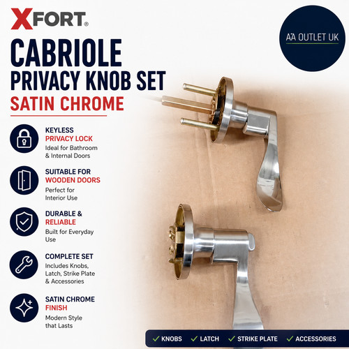 Xfort cabriole privacy knob - xfort,