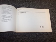 1998 Mercedes Benz CL500 &