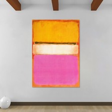 White Center Abstract Art By