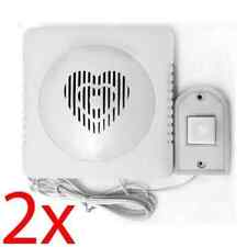 2 X DOOR BELL WIRED CHIME