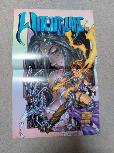 Witchblade 1995 promo poster - witchblade,