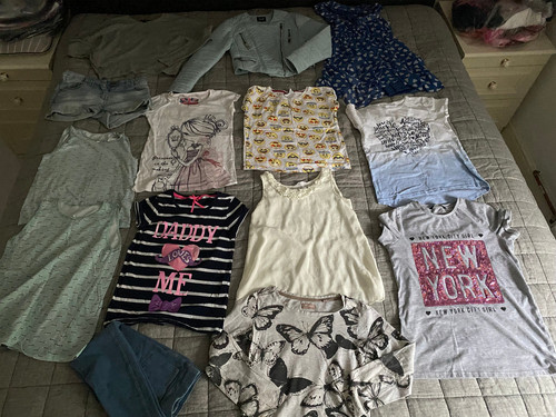 Girls large mixed bundle - , 9-10y