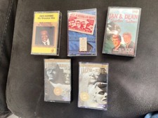 50s and 60s rock n roll rockabilly doo wop bundle of 5 cassette albums lot