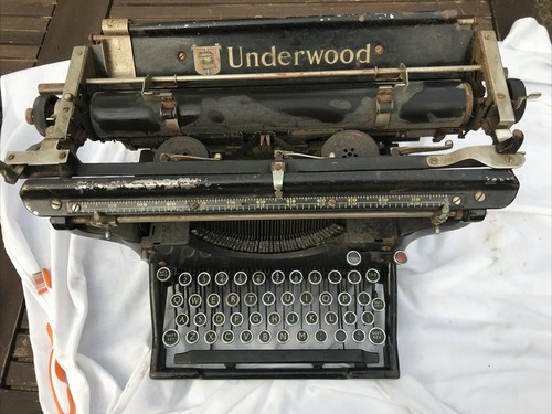 1908 underwood typewriter - typewriter, no