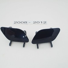 Front Bumper Headlight Washer Cover Pair LH RH For BMW 7er F01 F02 08-12 SE Blue