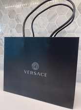 Versace 10"x8"x4" Empty Black