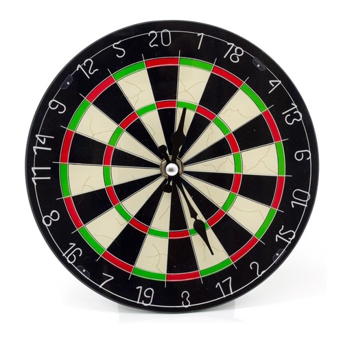 Novelty round glass dartboard - novelty,
