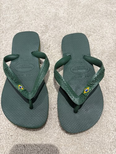Havaianas brasil logo green - havaianas,