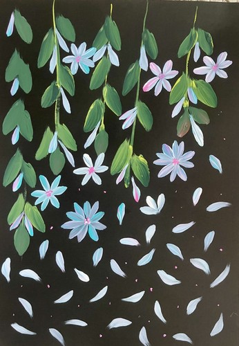 Modern abstract painting - abstract,
