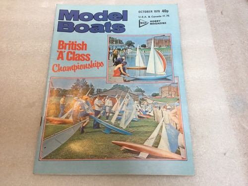 Model boats magazine october - boats,