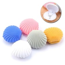 Shell Velvet Jewelry Box Ring