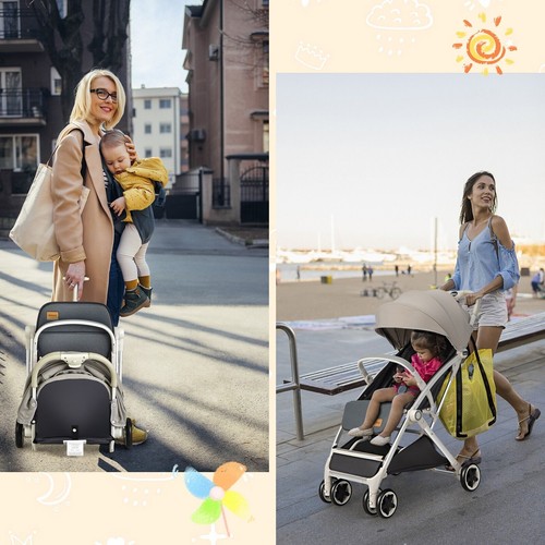 Portable baby stroller - portable,