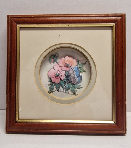 Vintage framed paper art of - 3d,