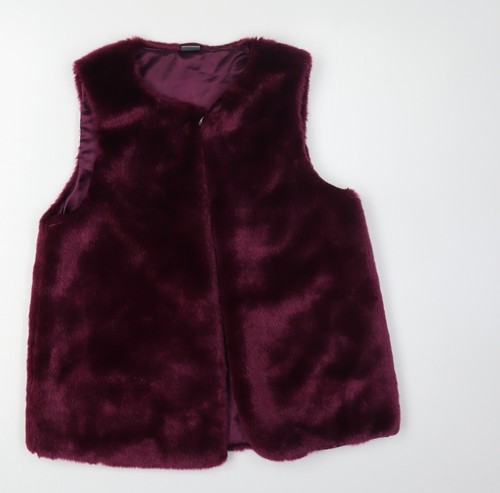 Next girls red faux fur - next,