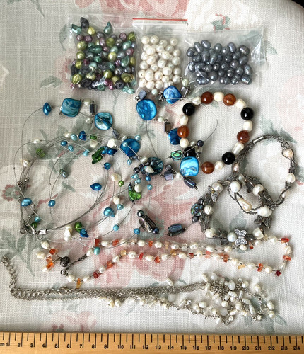 250g freshwater pearls - 250g, bead