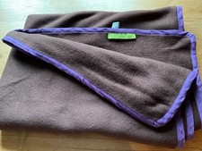 Pet fleece blanket with cotton