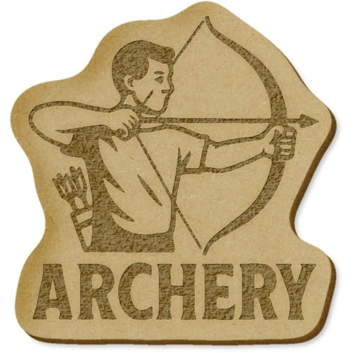 Archery hobbyist shooting - 'archery,