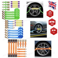 4x Wheel Ratchet Strap