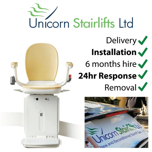 Rental curved stair - curved, lift