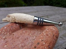 Wine chrome stopper with top