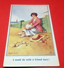Vintage Postcard 1920 Cartoon