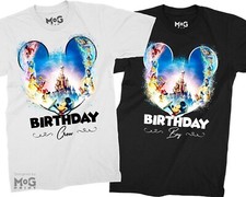 Disneyland Birthday Trip Unisex T-shirt Matching Shirt Boys Girls Disney Lovers