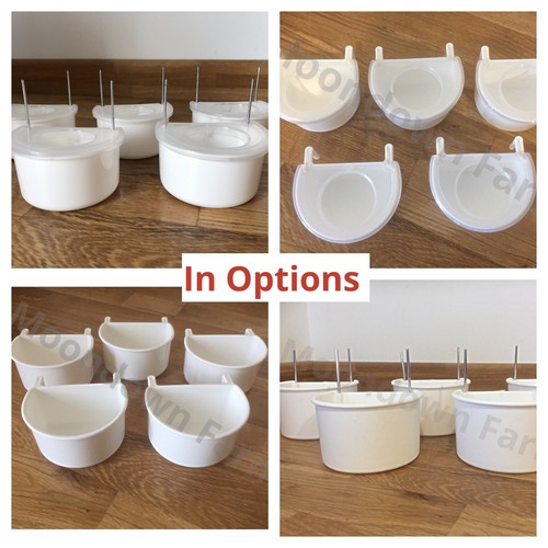 Plastic cup cage - d, feeder