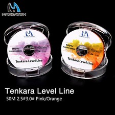 Maxcatch Tenkara Level Line 50M Fluorocarbon Fly Fishing Line 