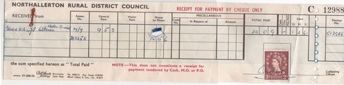 Northallerton rural district - northallerton,