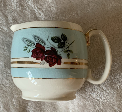 Vintage sadler blue gold - vintage,