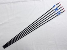 5 x Easton XX75 Black Jazz Archery Arrows - 26" - 1516 - With Points and Nocks