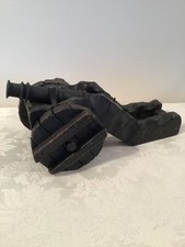 Vintage Wood Cast Iron Metal