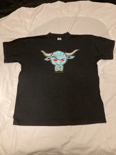 WWF Attitude Era The Rock Brahma Bull Layin Smack Down Tshirt Medium WWE 90s